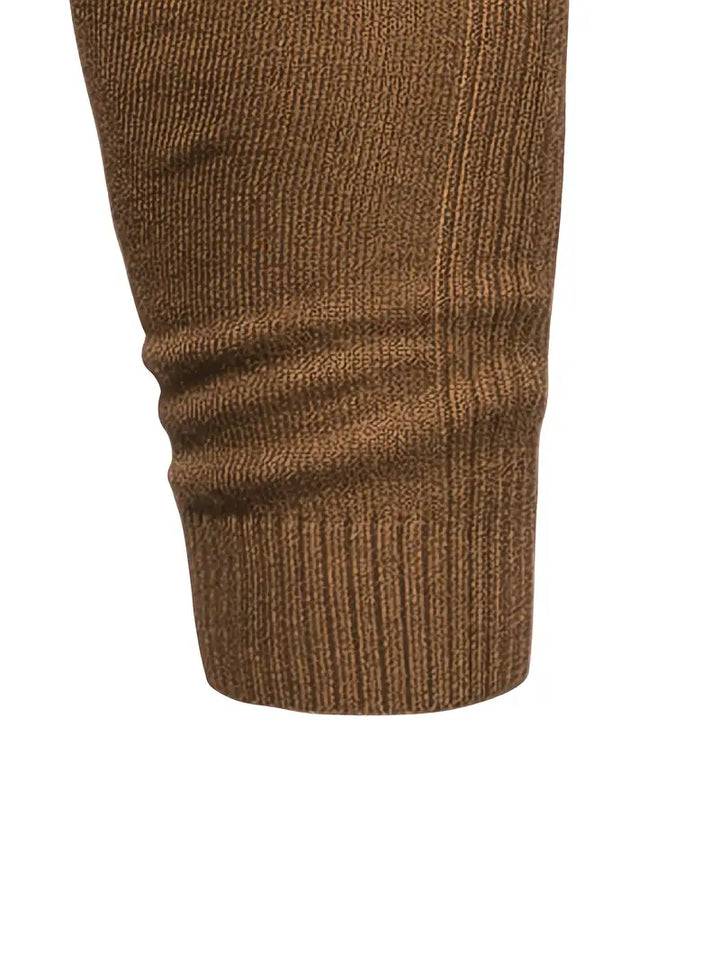Men's Fitted Turtleneck | Smart Casual Long Sleeve Top