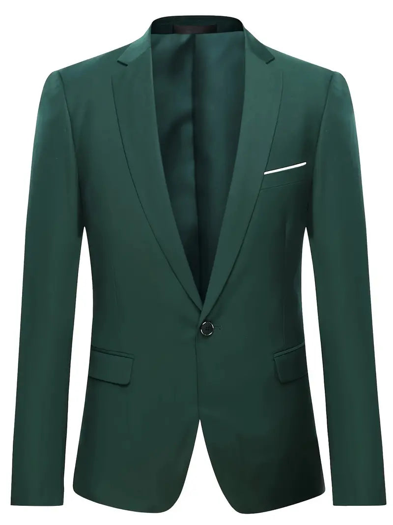 John | Men's Two-Piece Suit: Classic Blazer and Pants Set