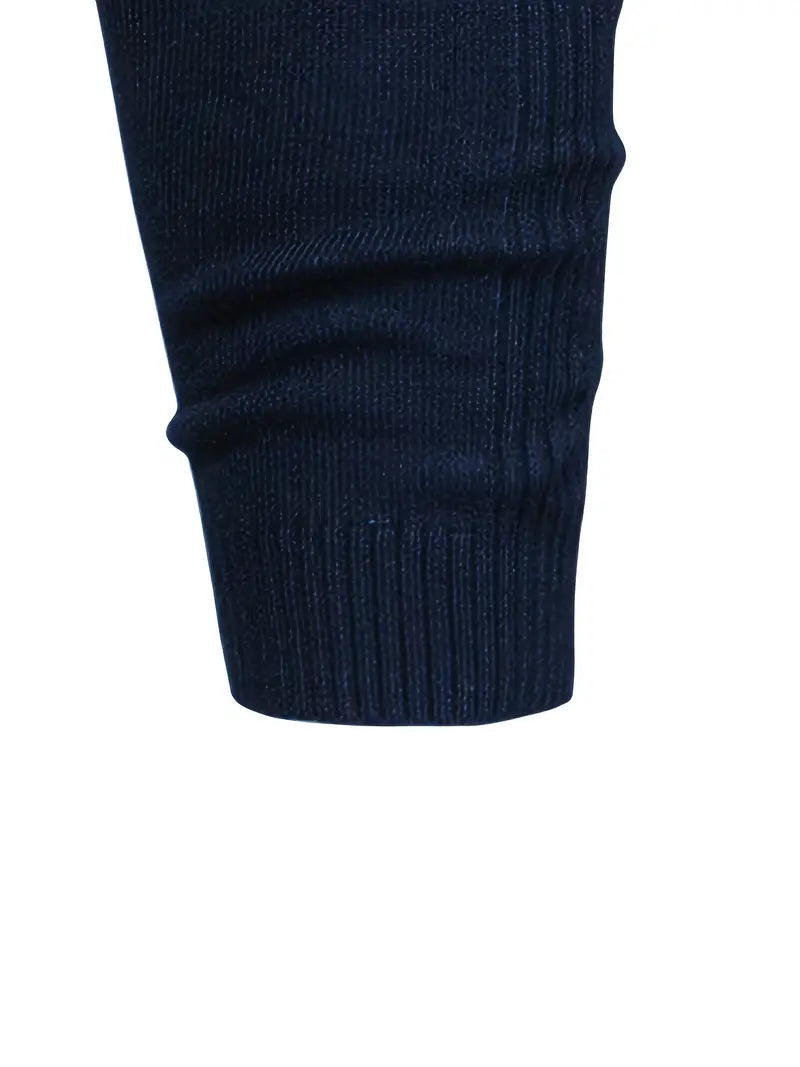 Men's Fitted Turtleneck | Smart Casual Long Sleeve Top