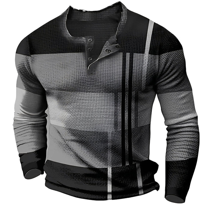 Sam | Men's Trendy Relaxed Long-Sleeve Shirt