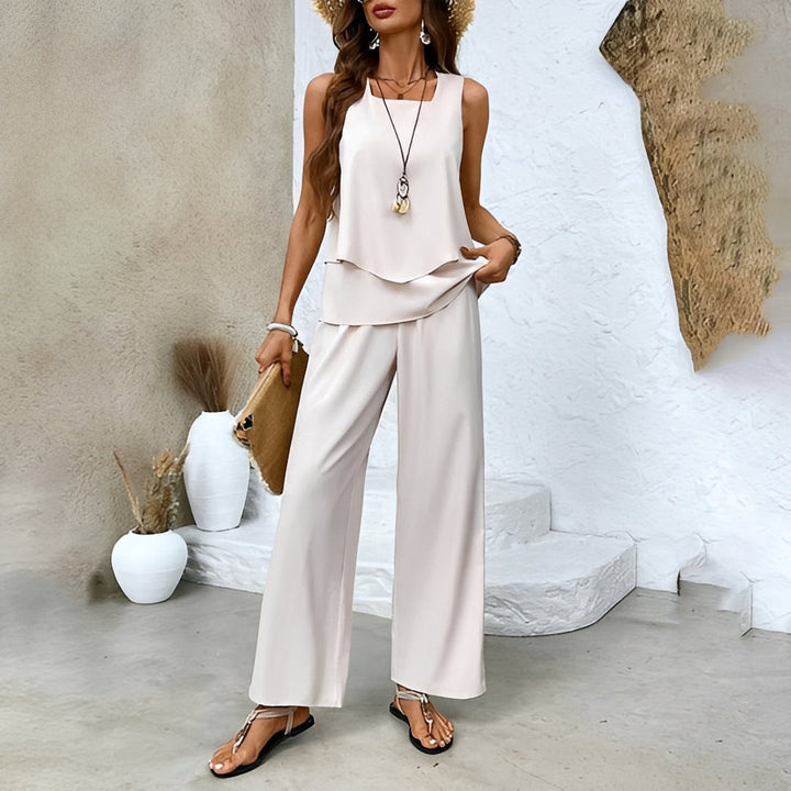 Elma | Women's Elegant Summer Two-Piece Set