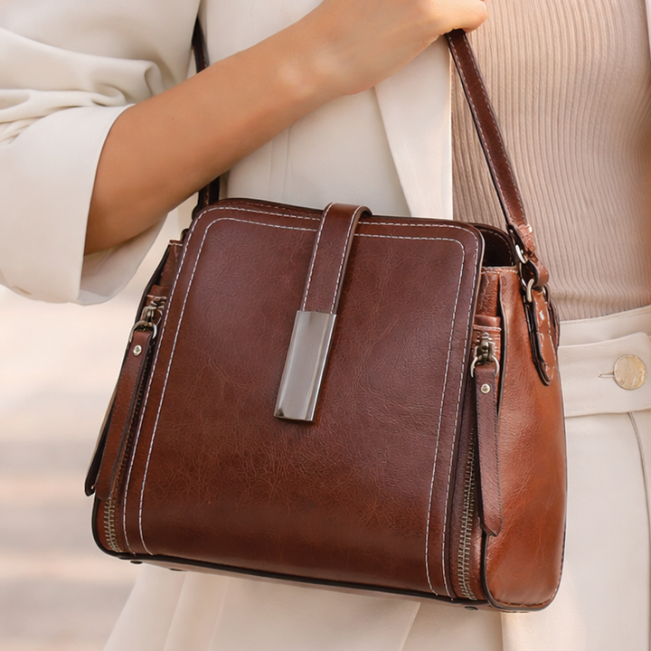 Ellen | Women's Structured Satchel Handbag