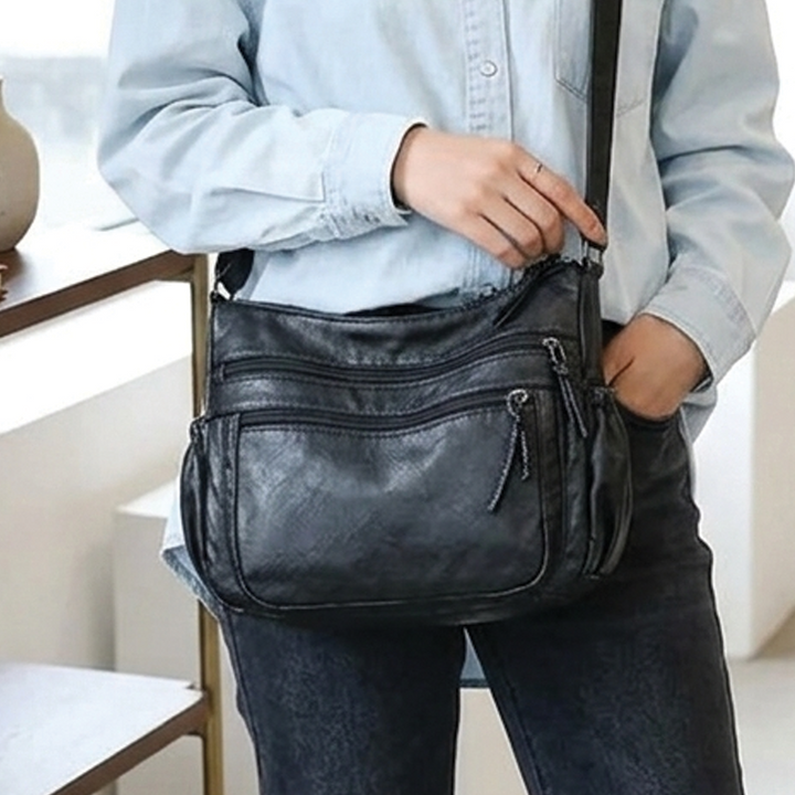 Harlow | Women's Vegan Leather Crossbody Shoulder Bag