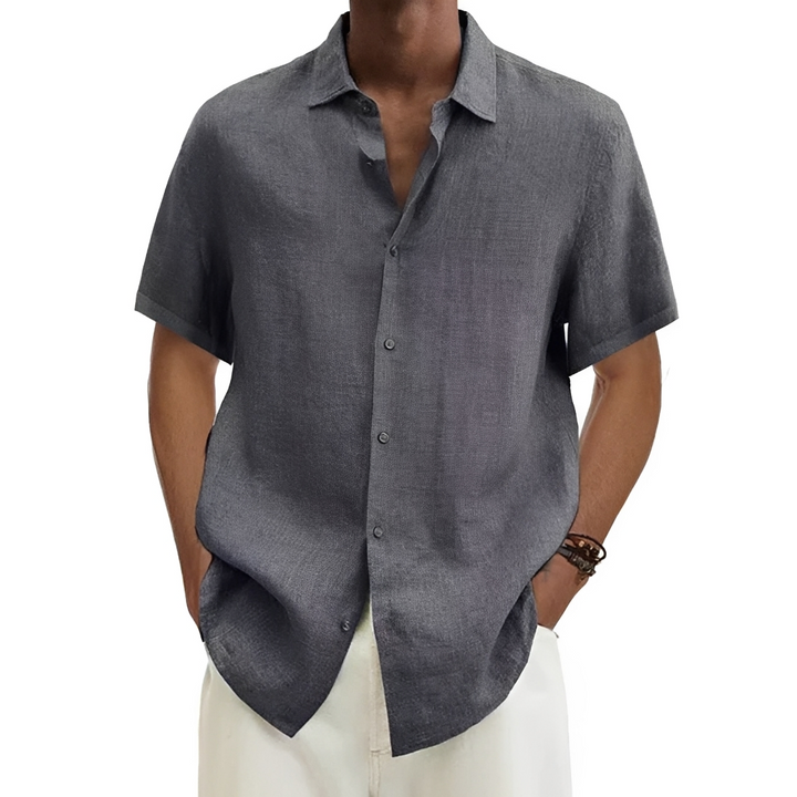 Aamon | Men's Breathable Summer Shirt