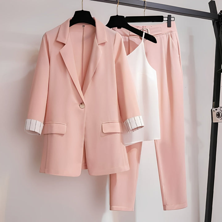 Paula | Women's Chic Three-Piece Blazer Set