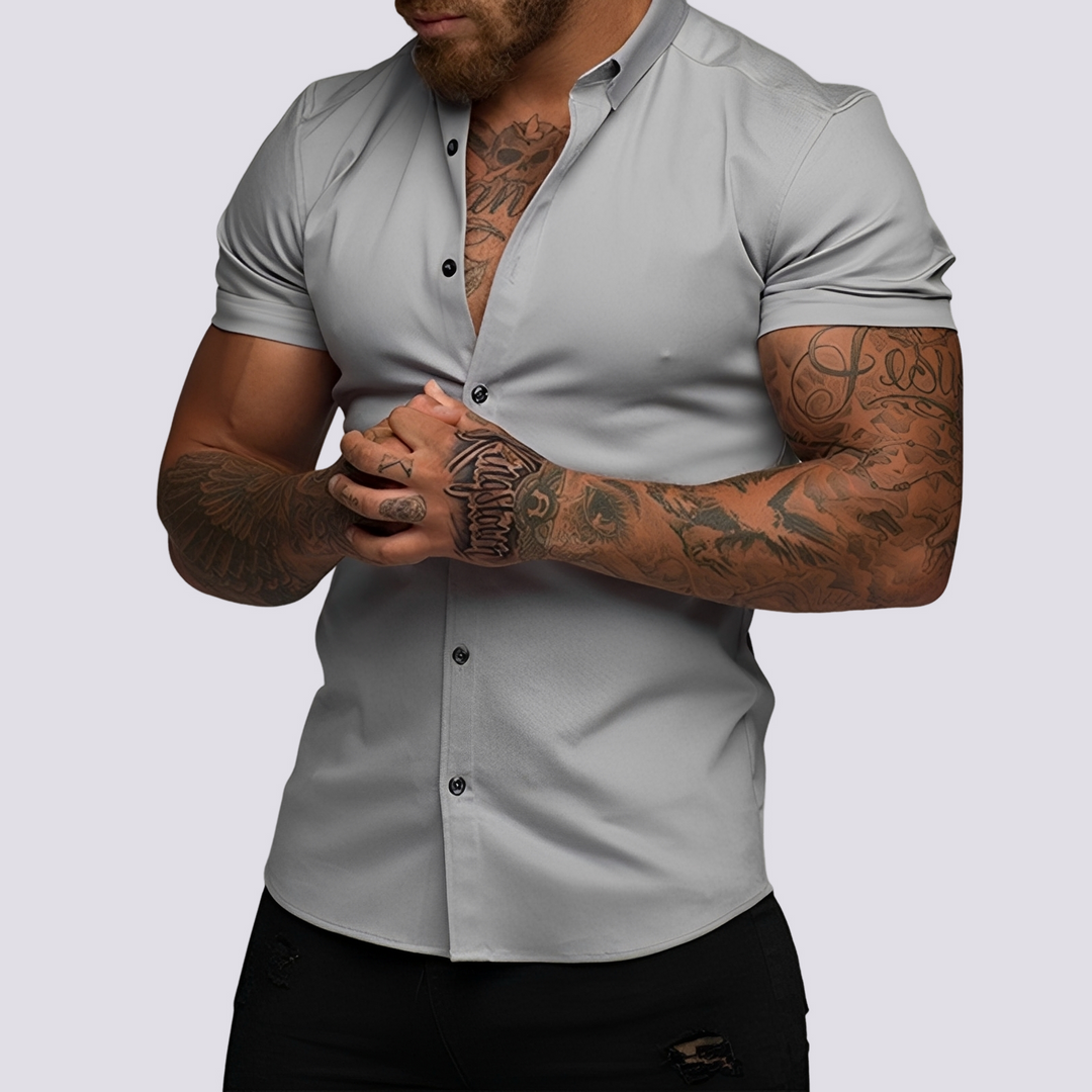 Lukas | Men's Stretch Collar Dress Shirt