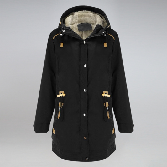 Parka isolante et douce pour femme, imperméable, à porter au quotidien