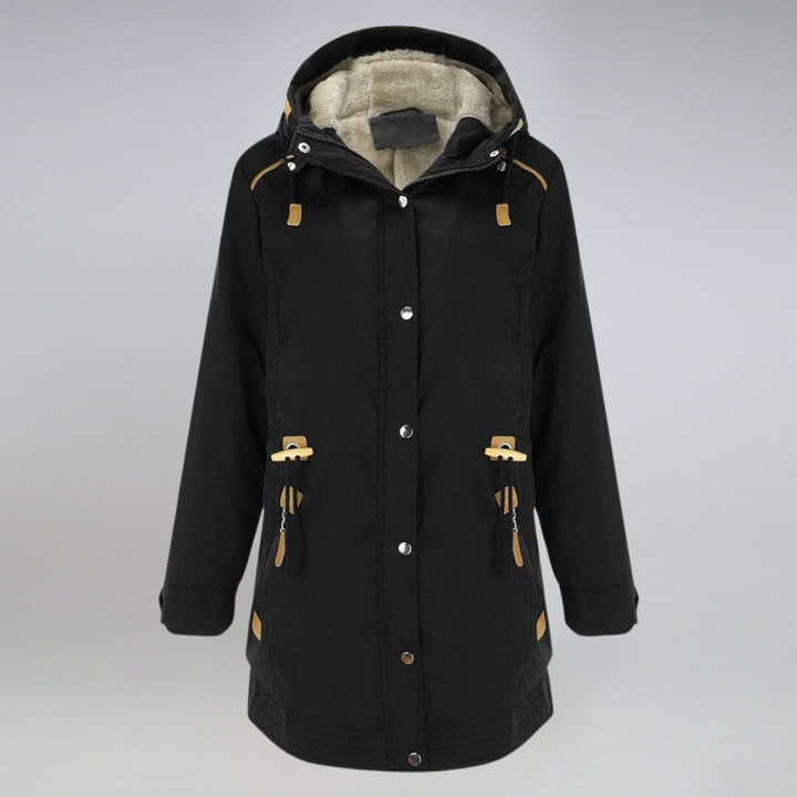 Women's Cozy Weatherproof Parka Jacket