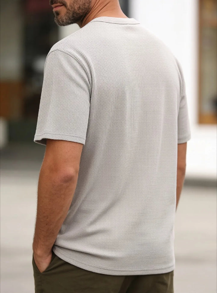 Heritage | Men's Ultra-Soft Cotton Henley Top