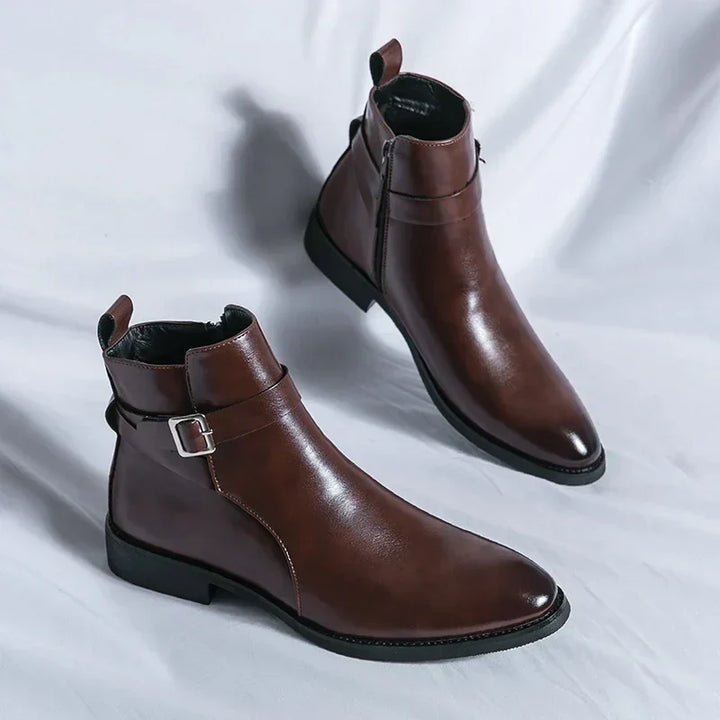 Men's Chelsea Boots | Sleek Classic Design with Side Zipper