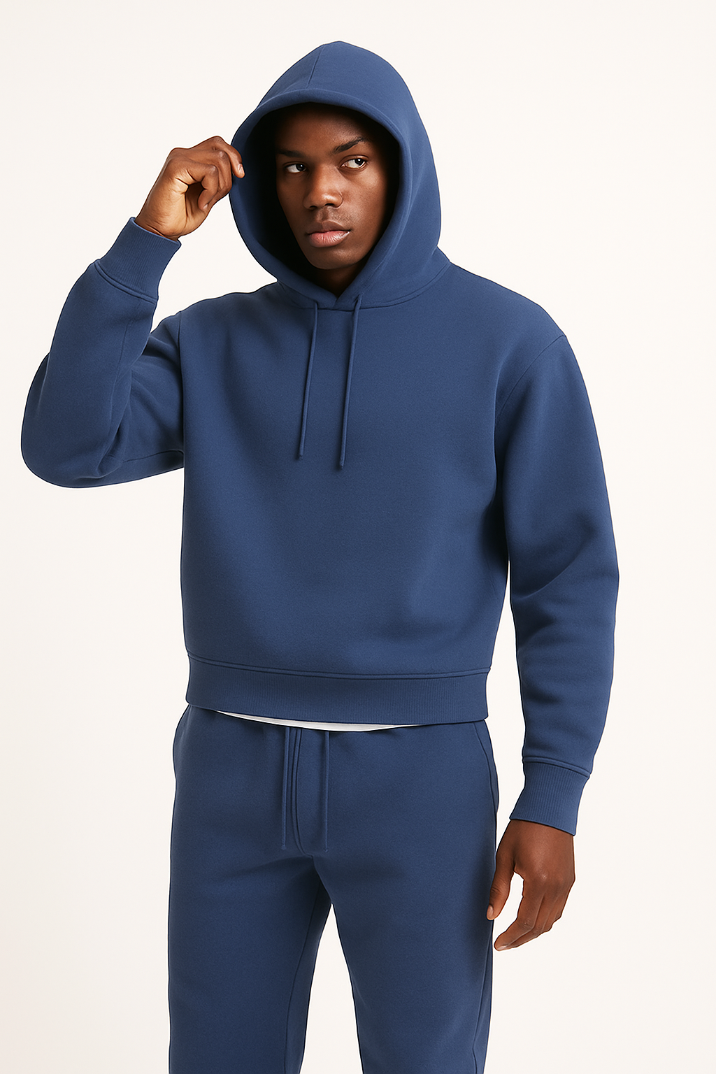 Men's Casual Oversized Hoodie with Drawstring
