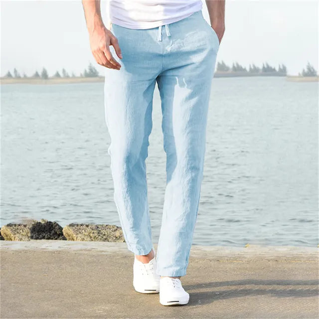 Men's Casual Slim Fit Chino Trousers
