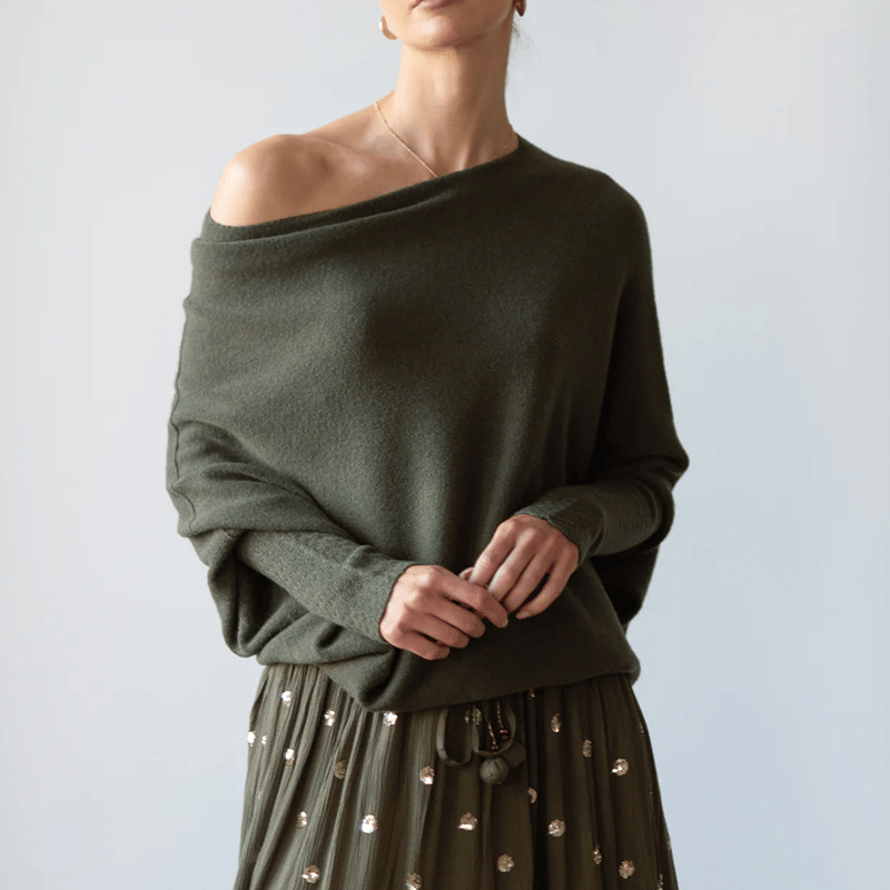 Women's Knit Pullover Sweater | Chic Winter Fashion