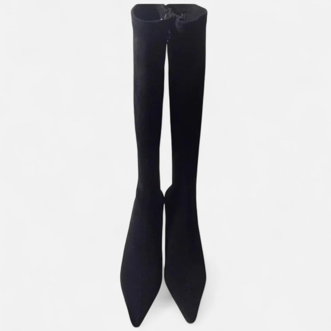 Women’s Slim-Fit Over-the-Knee Heeled Boots