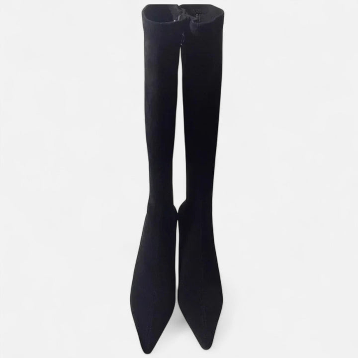 Women’s Slim-Fit Over-the-Knee Heeled Boots