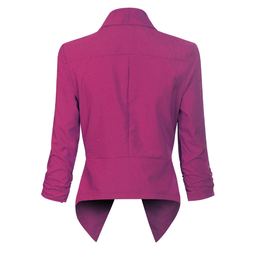 Women's Long Sleeve Open-Front Blazer