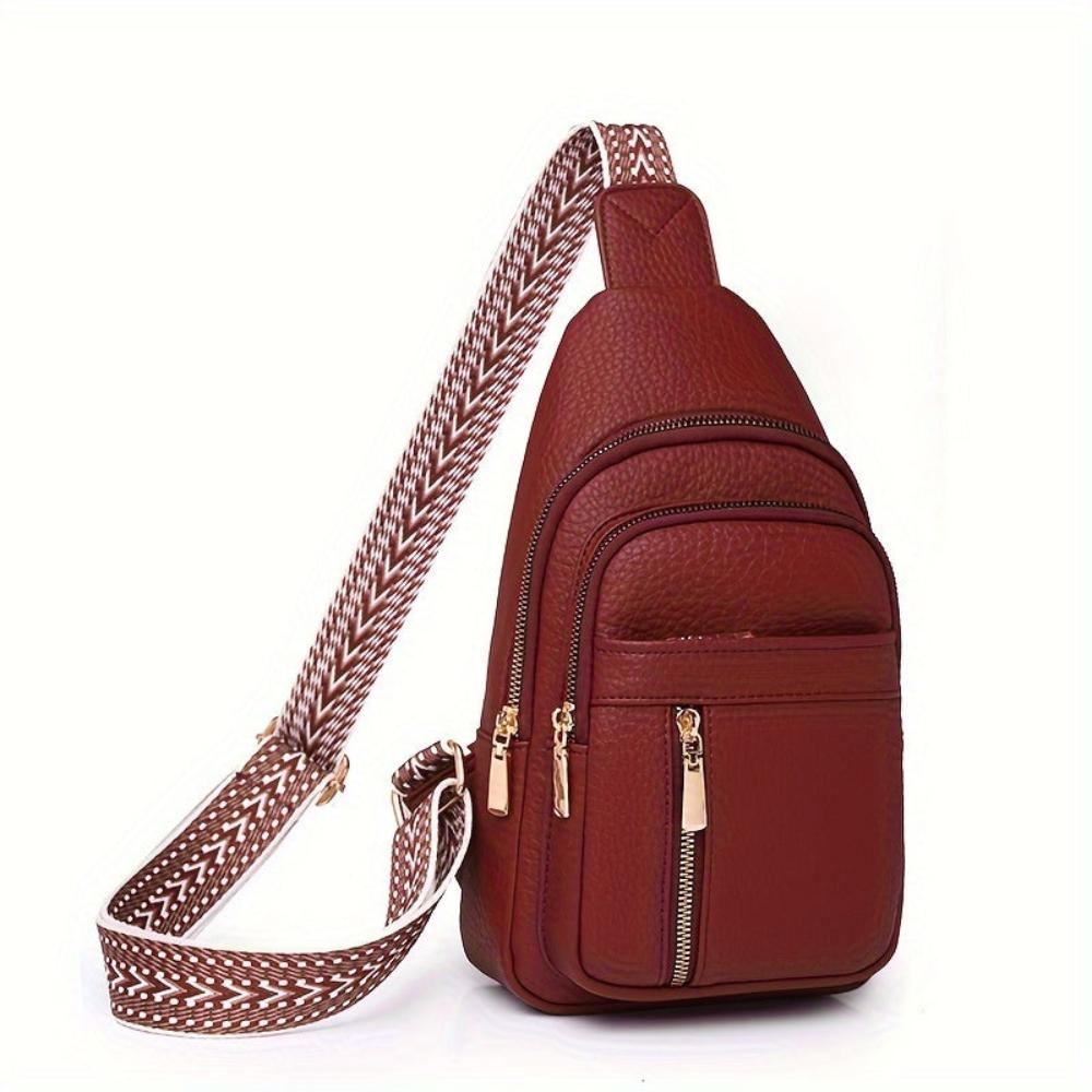 Margaret | Women's Vegan Leather Sling Crossbody Bag