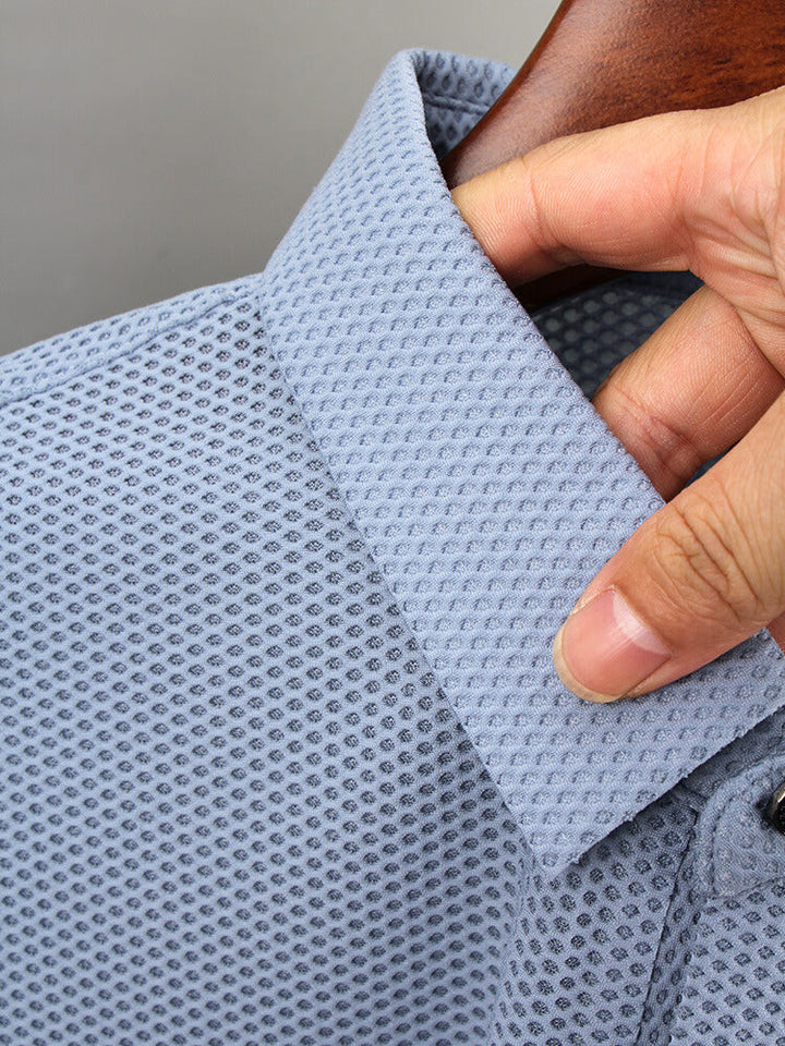 Axel | Men's Silk Polo Shirt