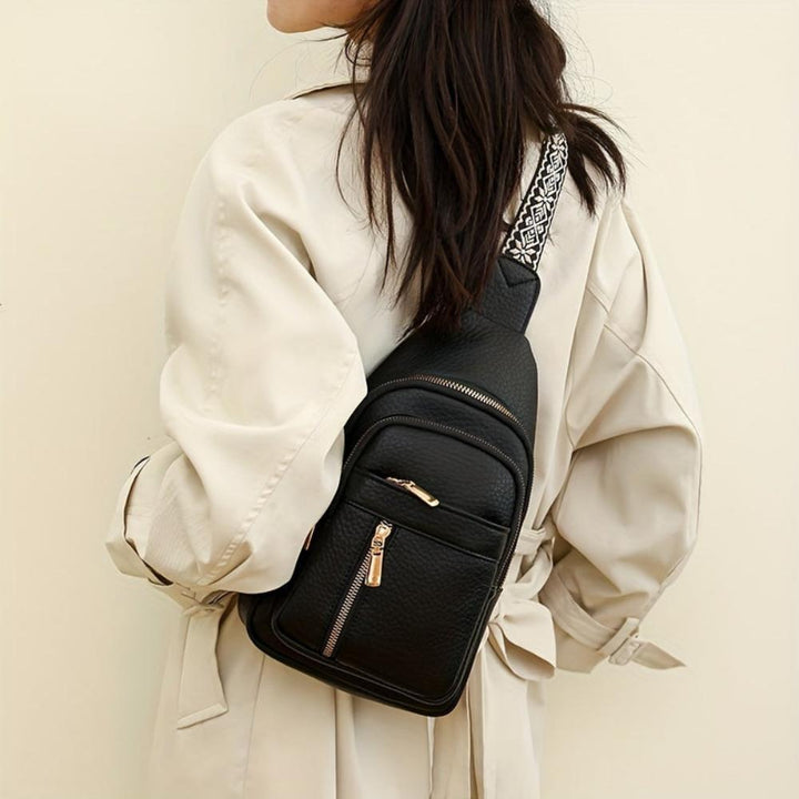 Margaret | Women's Vegan Leather Sling Crossbody Bag
