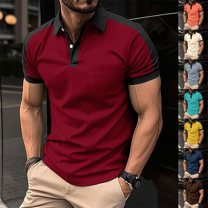 Ivan | Men's Short Sleeve Casual Polo Shirt for Summer