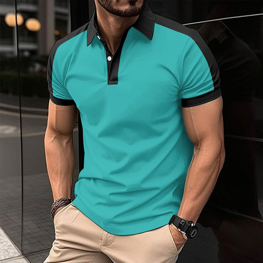 Ivan | Men's Short Sleeve Casual Polo Shirt for Summer