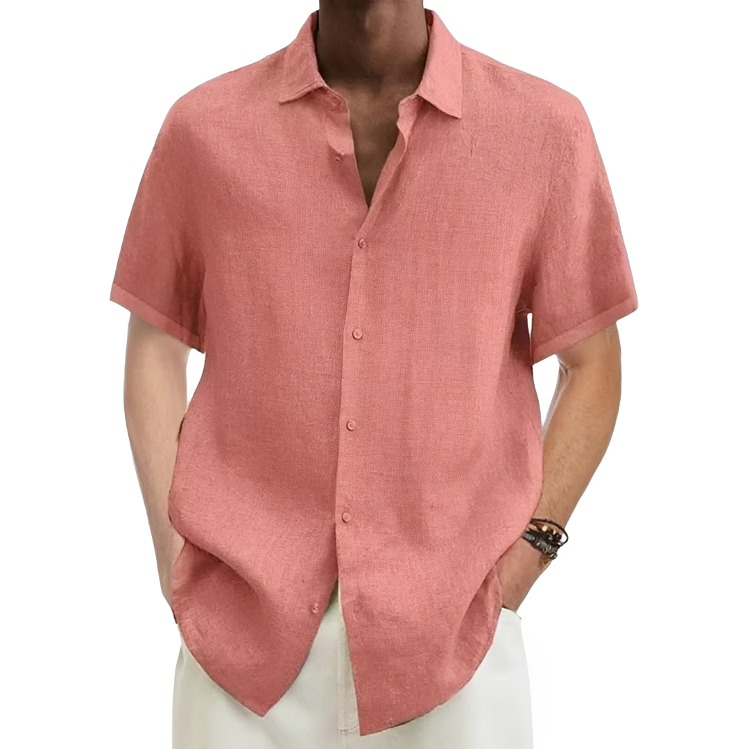 Aamon | Men's Breathable Summer Shirt