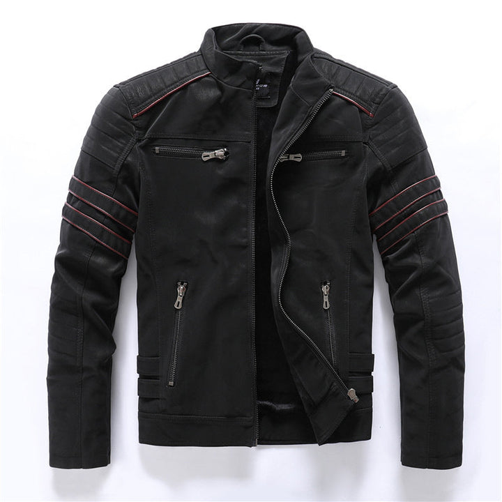 Bastian | Men's Biker Jacket with Zipper