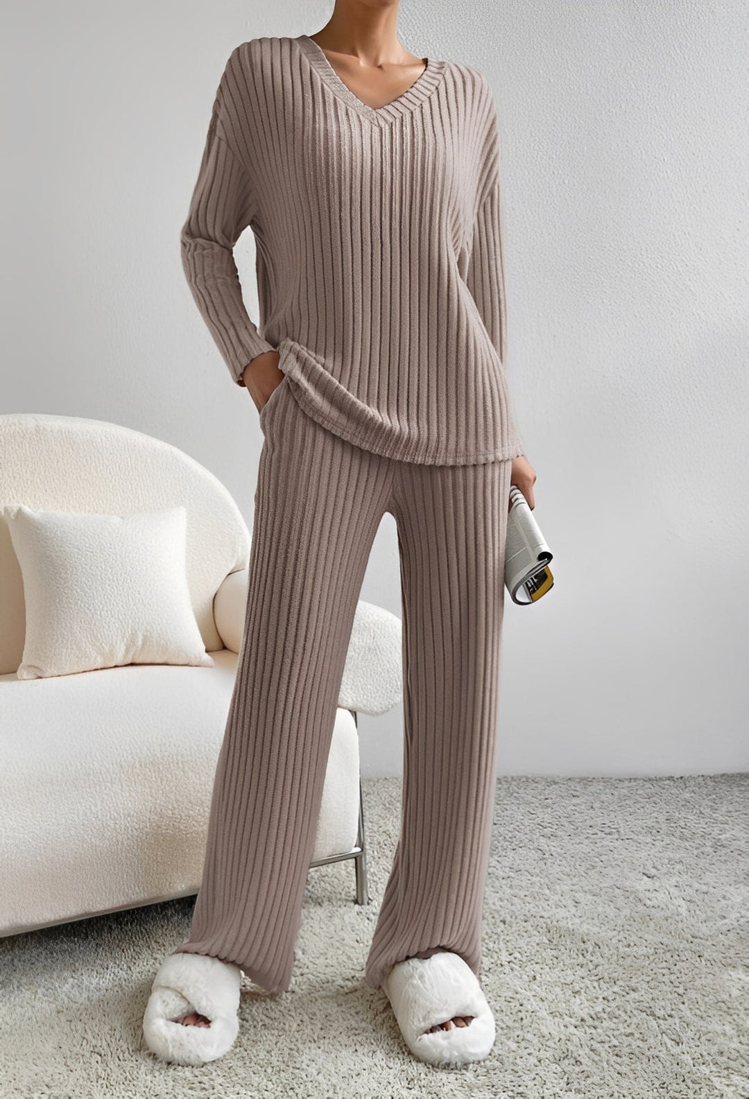 Niki | Women's Striped Relaxed Outfit Set