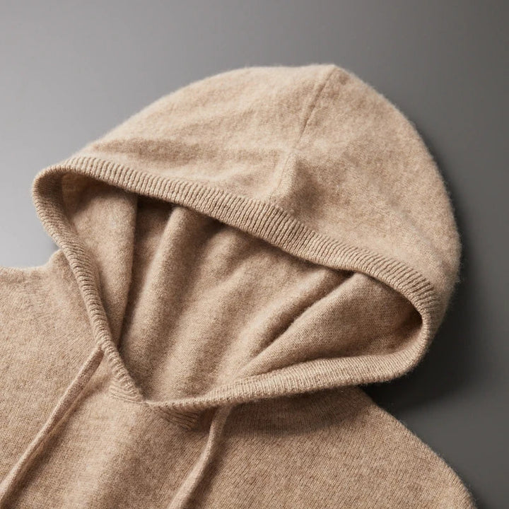 Men's Classic Fit Hoodie | Casual Wear with Ribbed Cuffs