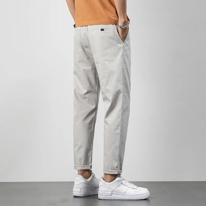 Men's Relaxed Fit Chinos Trousers | Casual Style Pants