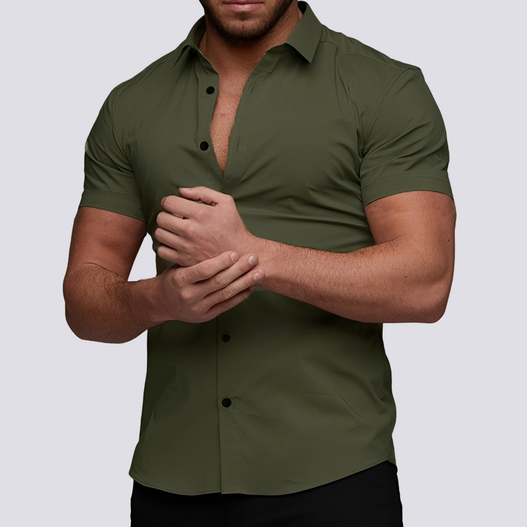 Lukas | Men's Stretch Collar Dress Shirt
