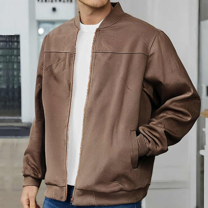 Aiden | Men's Casual Bomber Jacket