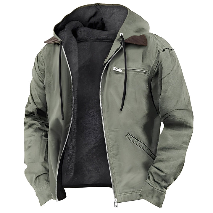 Adrian | Men's Warm Hooded Outdoor Jacket