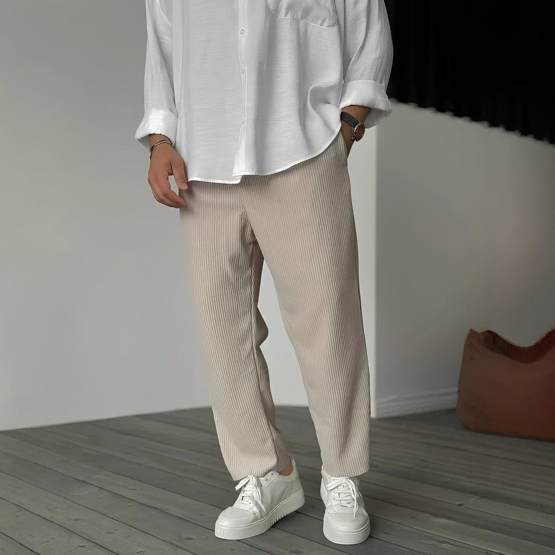 Tristan | Men's Casual Loose Straight-Cut Pants