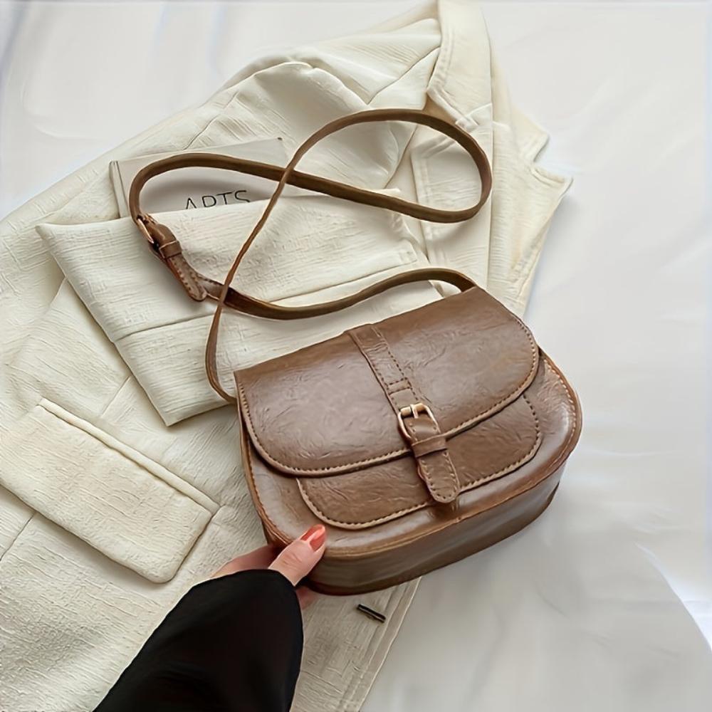 Michele | Women's Vegan Leather Crossbody Bag