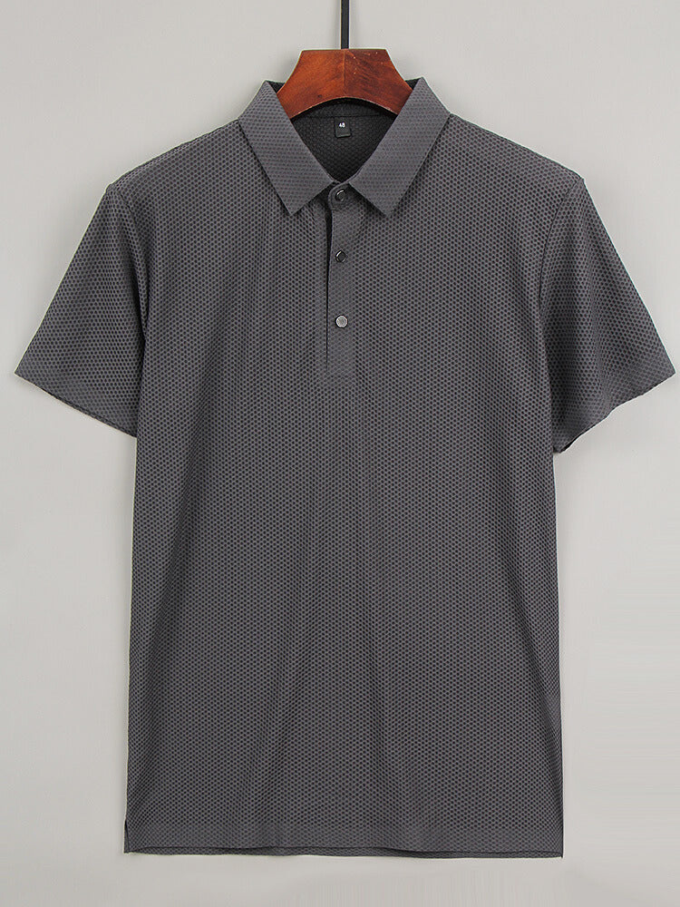 Axel | Men's Silk Polo Shirt