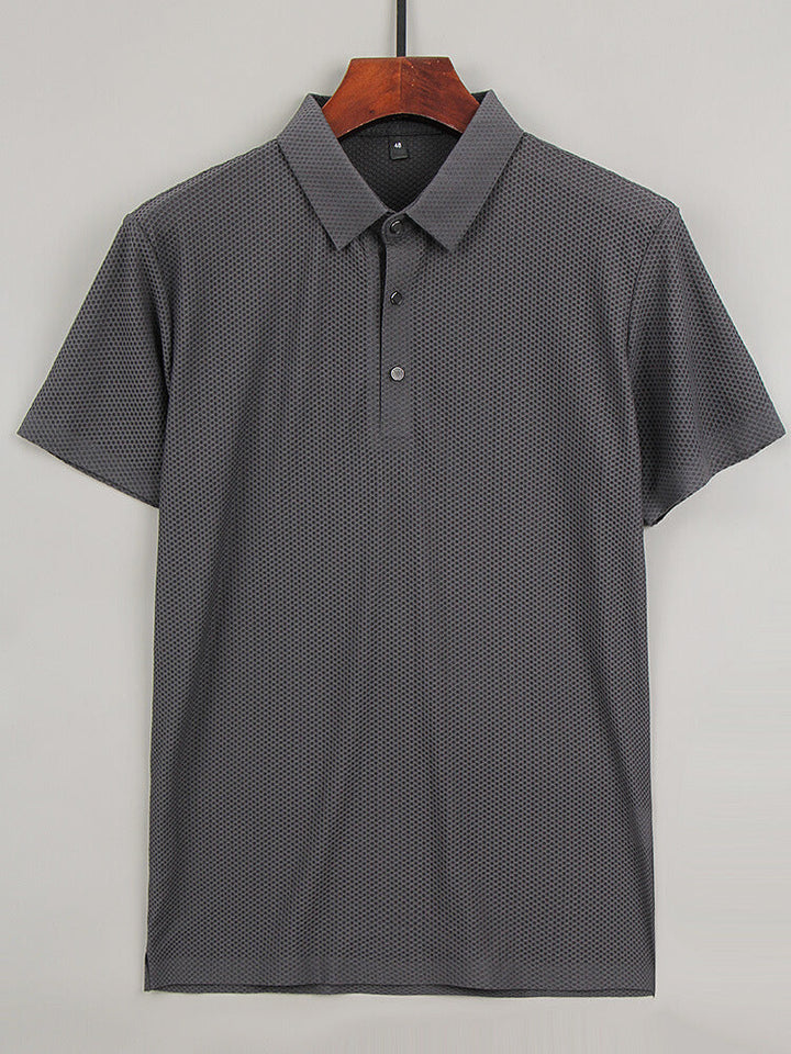 Axel | Men's Silk Polo Shirt