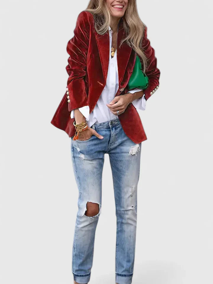 Women's Classic Blazer | Tailored Style for Effortless Elegance