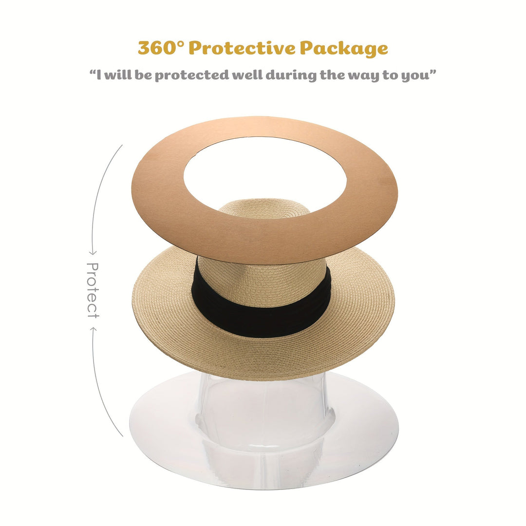 Men's Wide-Brimmed Sun Hat – UV Protection for Outdoor Activities