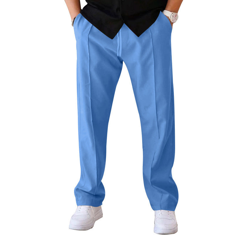 John | Men's Lightweight Wide-Cut Trousers