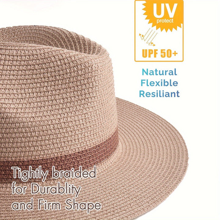 Men's Wide-Brimmed Sun Hat – UV Protection for Outdoor Activities