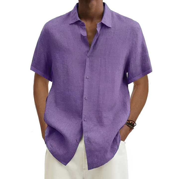 Aamon | Men's Breathable Summer Shirt