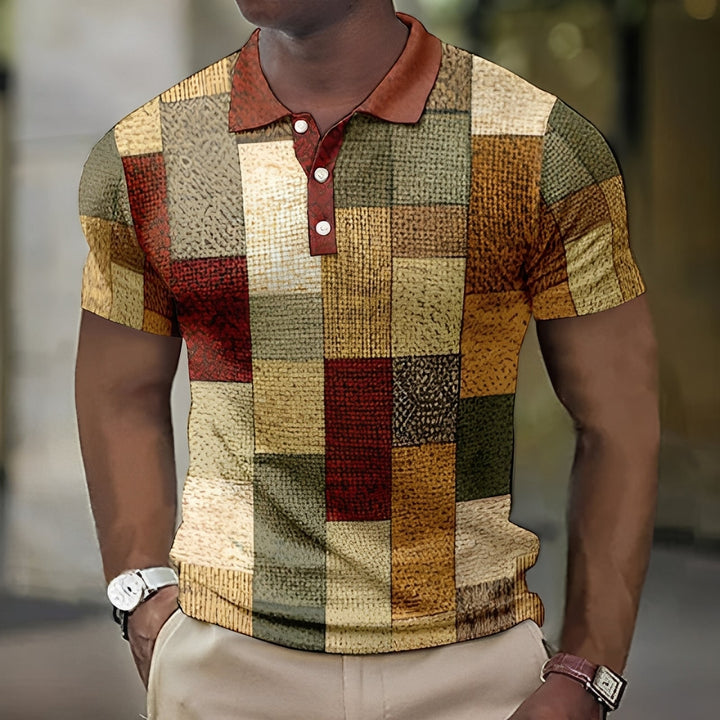 Jimmy | Men's Stylish Plaid Print Shirt