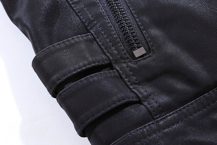 Bastian | Men's Biker Jacket with Zipper