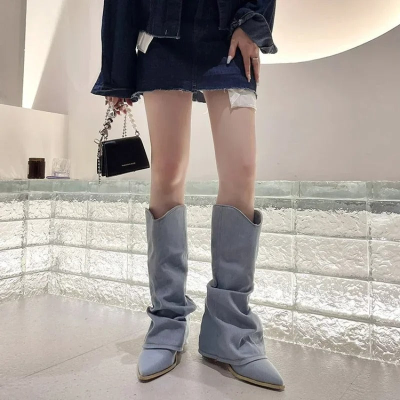 Women's Trendy Knee High Fashion Boots