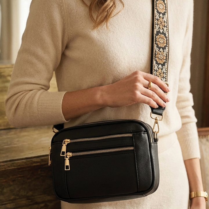 Christine | Women's Vegan Leather Crossbody Bag