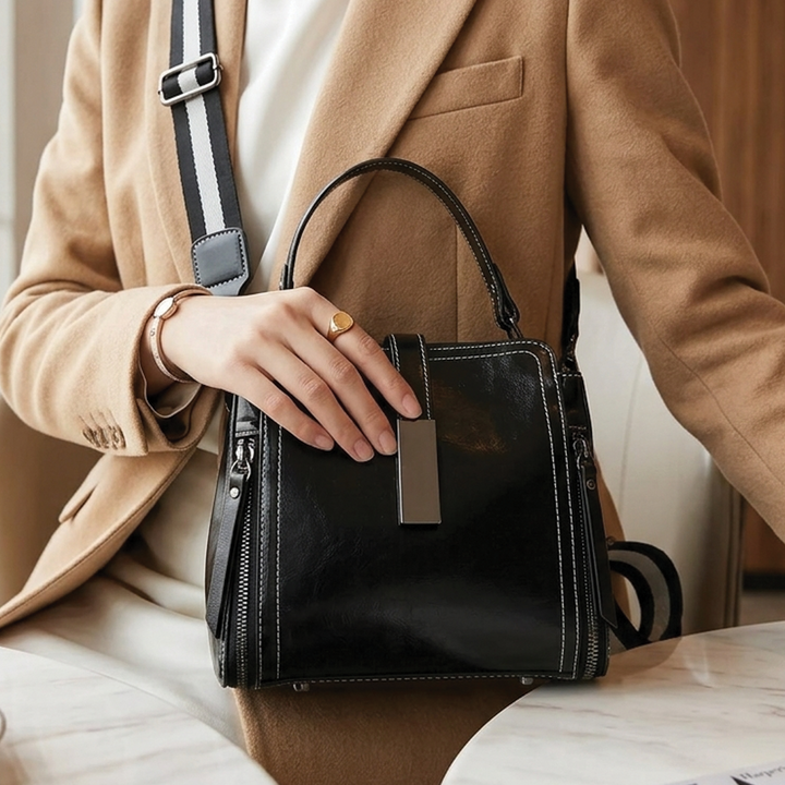 Ellen | Women's Structured Satchel Handbag