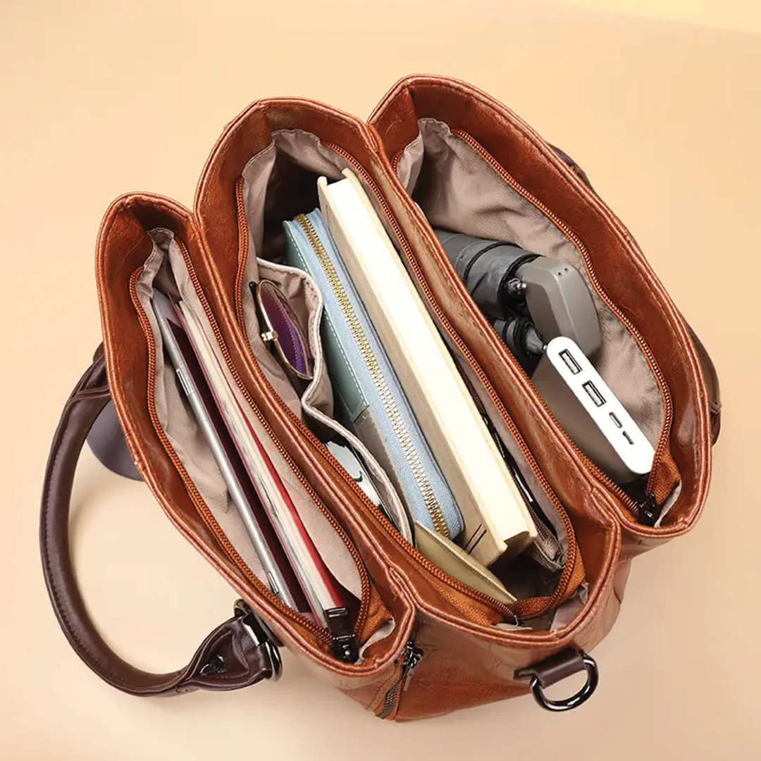 Joyce | Women's Structured Leather Handbag