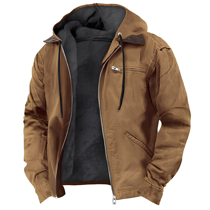 Adrian | Men's Warm Hooded Outdoor Jacket
