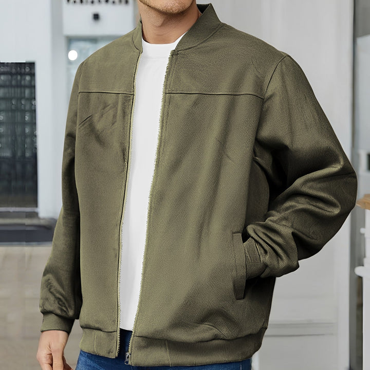 Aiden | Men's Casual Bomber Jacket